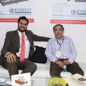 Close view of Everest product showcase